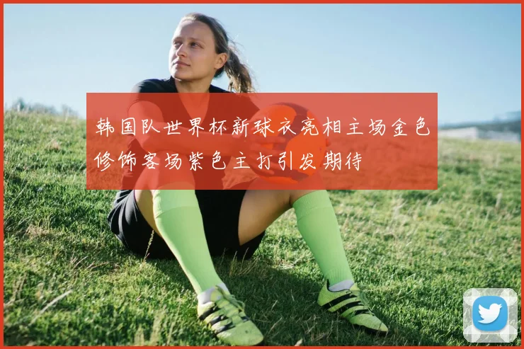 韩国队世界杯新球衣亮相主场金色修饰客场紫色主打引发期待